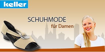 Schuh Keller Schuhmode f&uuml;r Damen