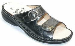 Finn Comfort Mumbai schwarz Pantolette