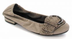 K+S Schuhmanufaktur 90930 493 Ballerina taupe