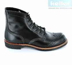 Red Wing Shoes 8126 6 Black Wing