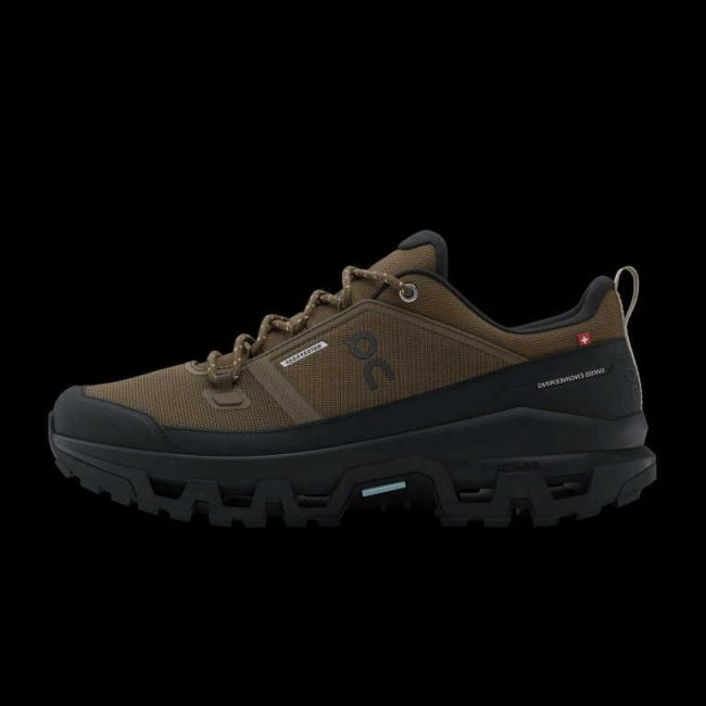 On Shoes Cloudrock Low WP Earth