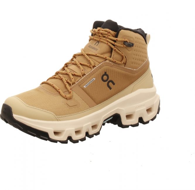On Shoes Cloudrock Mid WP Ws Sand