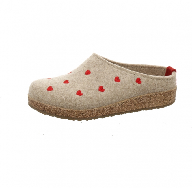 Haflinger Grizzly Cuoricini beige