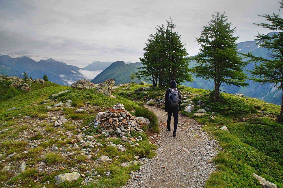 Funktion der Muskulatur beim Wandern