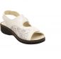 Preview: Hickersberger 2857 Hallux Sandale silber