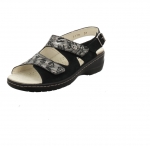 Preview: Hickersberger 2178 Hallux Sandale schwarz