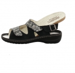 Preview: Hickersberger 2178 Hallux Sandale schwarz