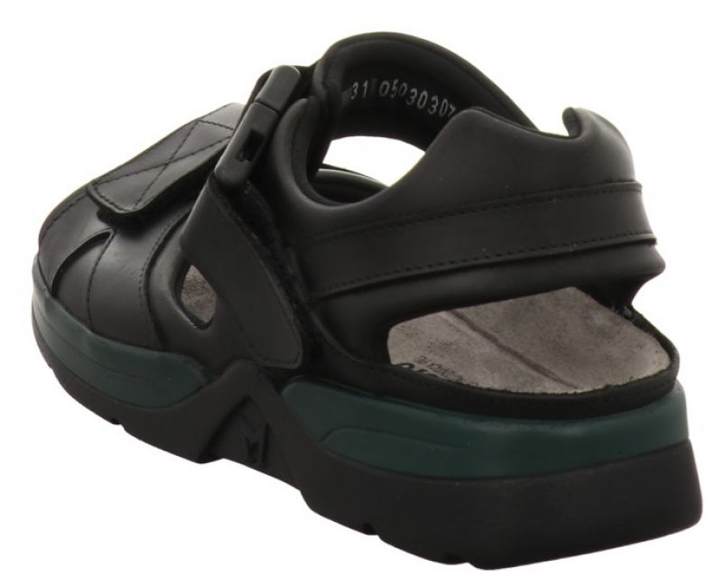 Mephisto Shark Fit Sandale schwarz