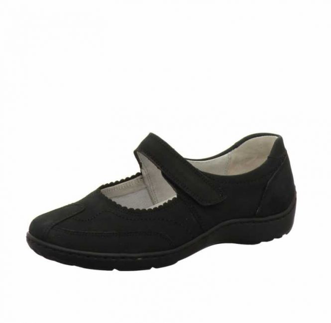 Waldläufer - Lugina 496302 Henni H-Weite black