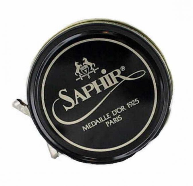 Saphir Wachs dunkelbraun