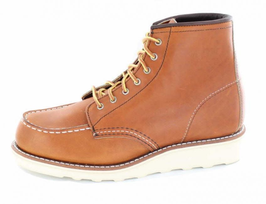Red Wing Shoes 3375 Moc Toe braun Lady