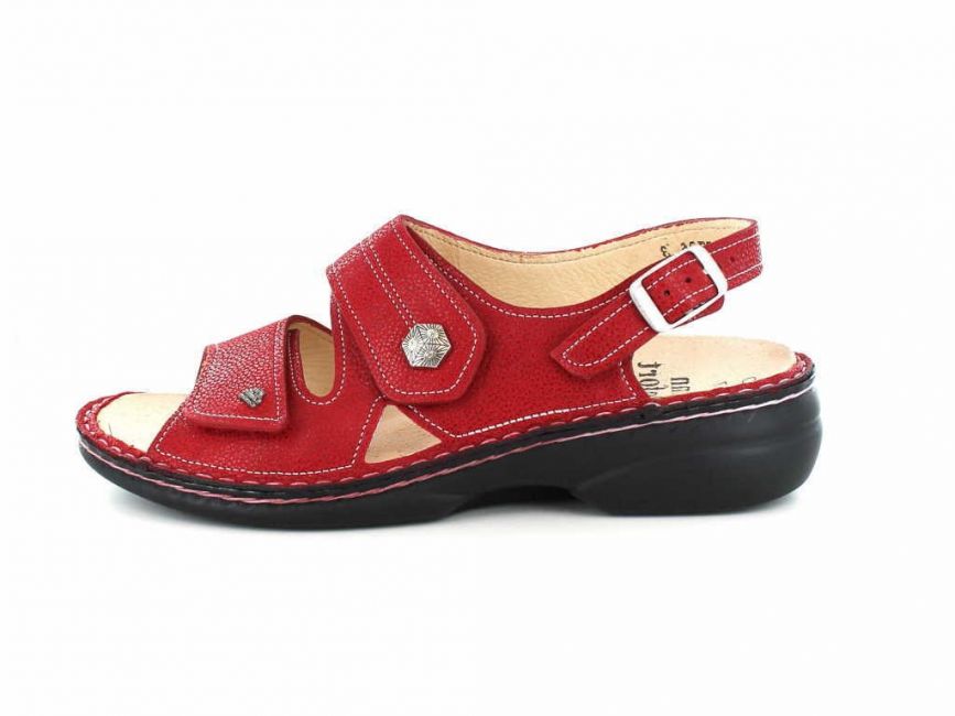 Finn Comfort Milos red