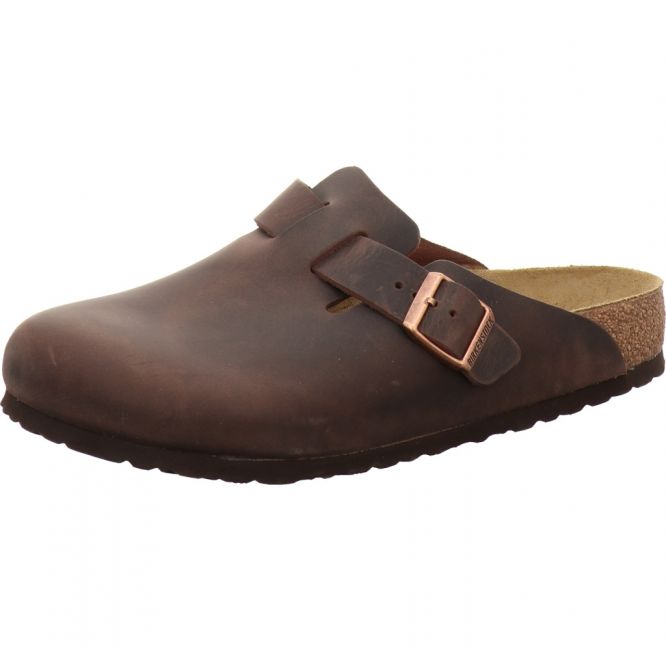 Birkenstock Boston Clog NU Oiled Habana