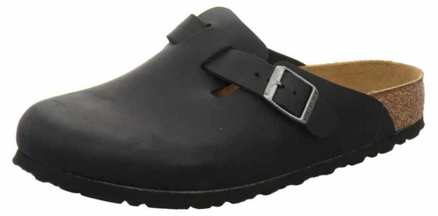 Birkenstock Boston Clog FL Men Schwarz