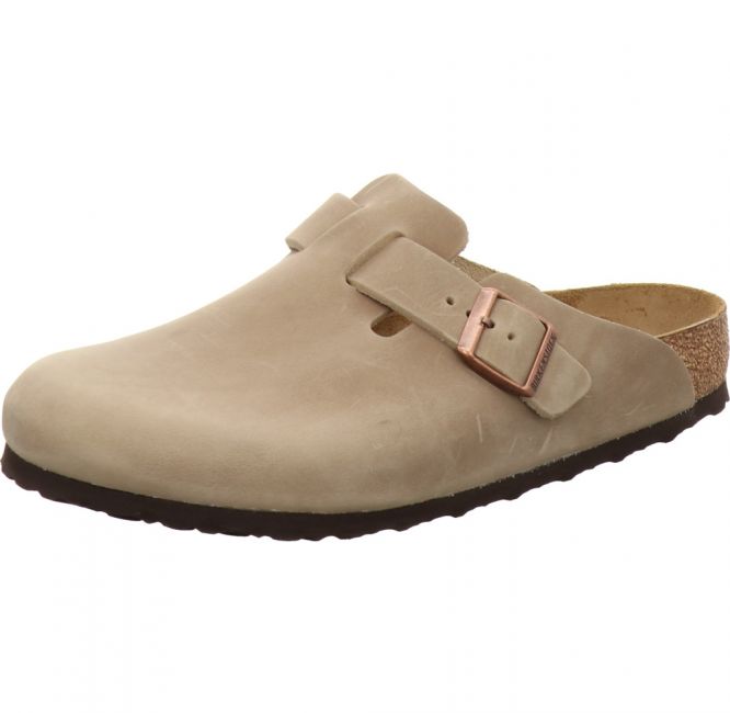 Birkenstock Boston Clog FL braun