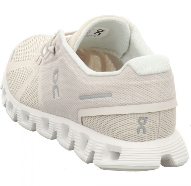 On Shoes Cloud 5 Ws Pearl/White