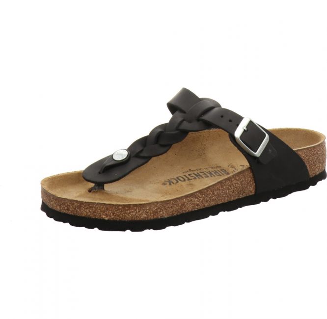 Birkenstock Gizeh Braided FL Black