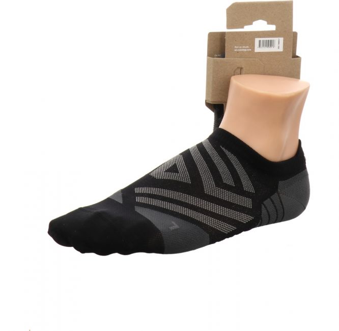 On Shoes Low Sock M Black