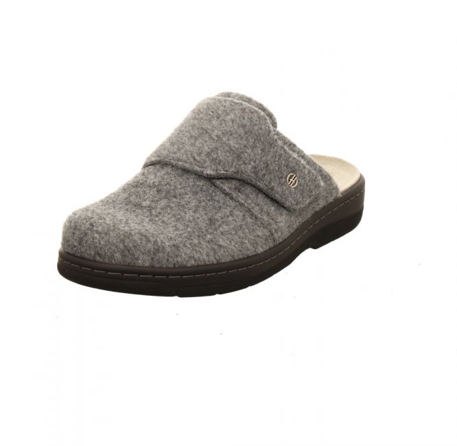 Hickersberger 0762 Filz Pantolette grau Clog