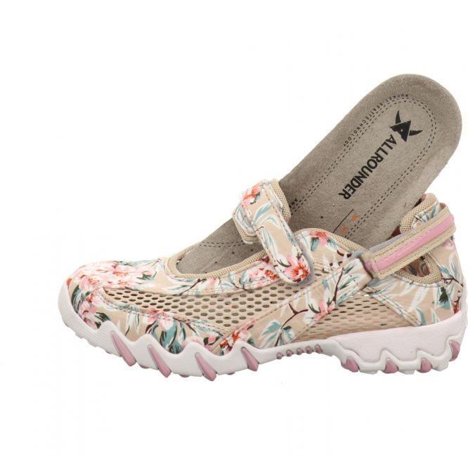 Allrounder by Mephisto Niro Mesh Flower multi