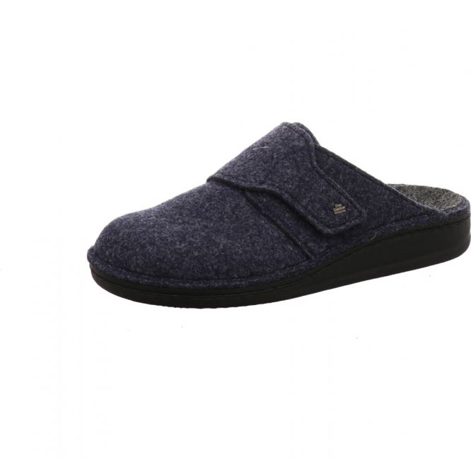 Finn Comfort Tirol Filzpantoffel blau