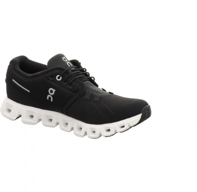 On Shoes Cloud 5 Ws Black/White