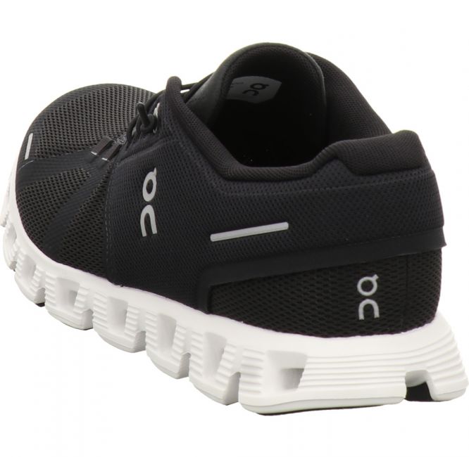 On Shoes Cloud 5 Ws Black/White