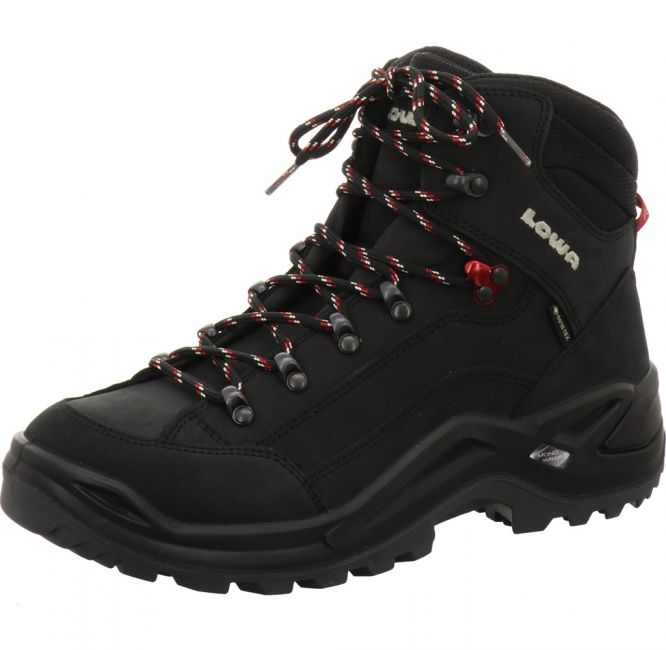 Lowa Renegade Mid Men GTX black/red