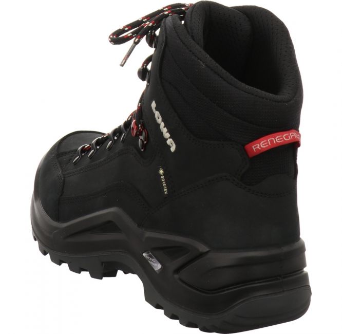 Lowa Renegade Mid Men GTX black/red