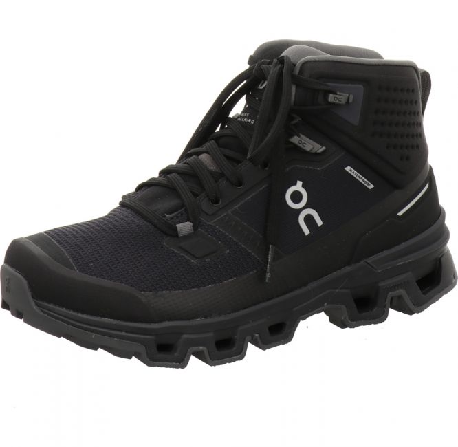 On Shoes Cloudrock WP Ws Black/Eclipse