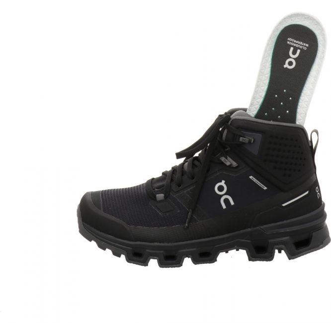 On Shoes Cloudrock WP Ws Black/Eclipse