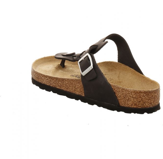 Birkenstock Gizeh Oiled Leather black