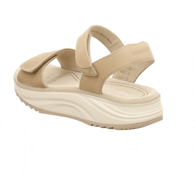 Joya Flores Sandale beige