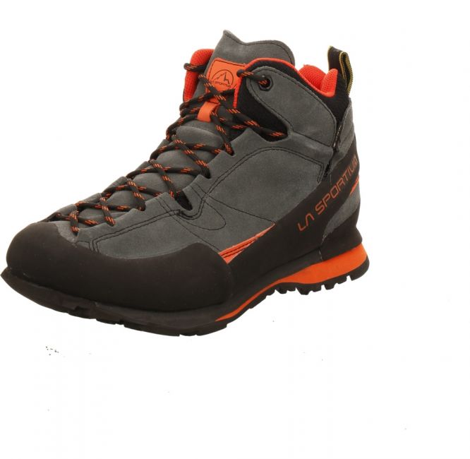 La Sportiva Boulder X MID GTX carbon/flame