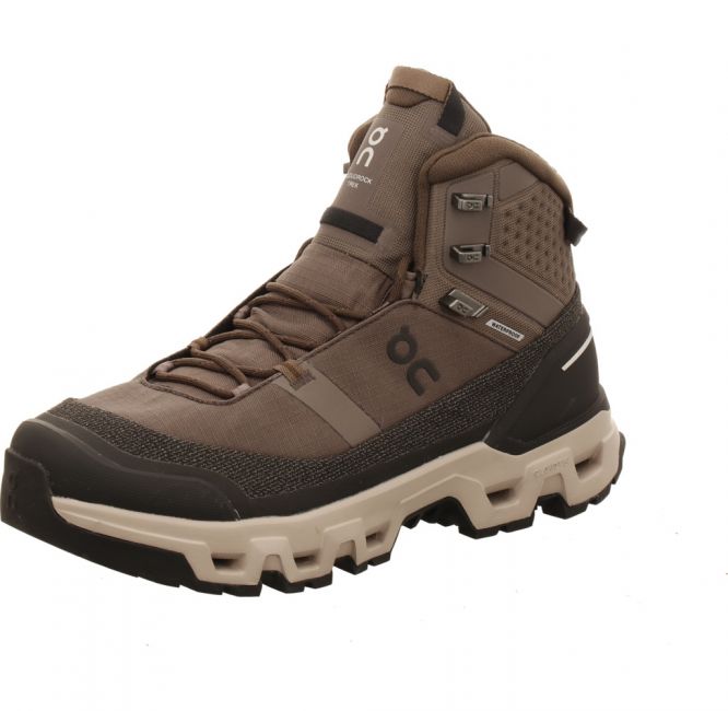 On Shoes Cloudrock Trek WP Men Ash/Fog