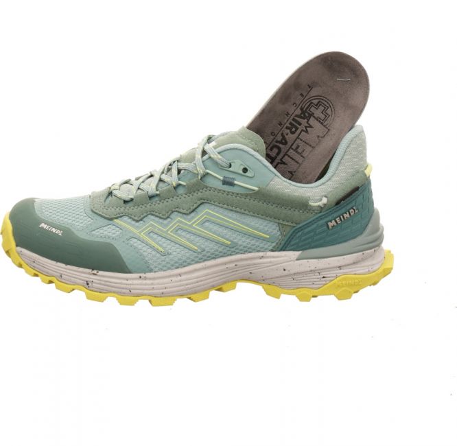 Chaussures De Marche Meindl Jamaica GTX - Couleur Olive/noir - Taille 9,5/44 - Imperméables Gore-Tex - Pour Homme