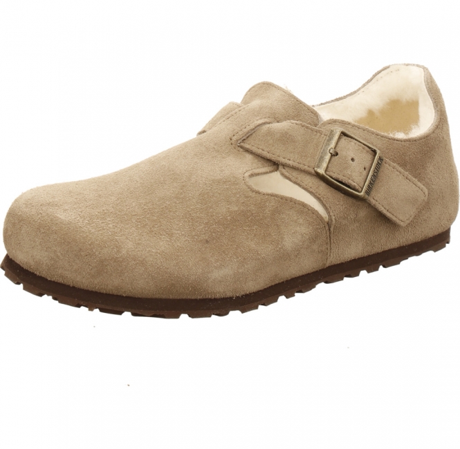 Birkenstock London Shearling Taupe