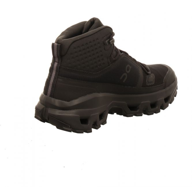 On Shoes Cloudrock Mid WP Ws Black/Blac