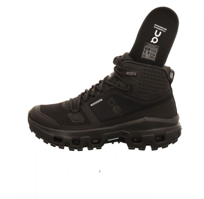 On Shoes Cloudrock Mid WP Ws Black/Blac