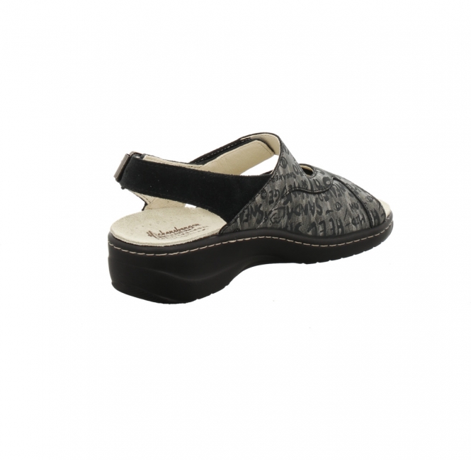 Preview: Hickersberger 2178 Hallux Sandale schwarz