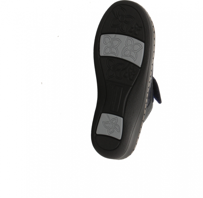 Hickersberger 2856 Hallux Pantolette blau