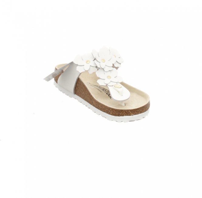 Preview: Birkenstock Gizeh Flower white