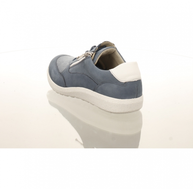 Preview: Waldläufer - Lugina 634K02 K-Ira K-Weite denim wei