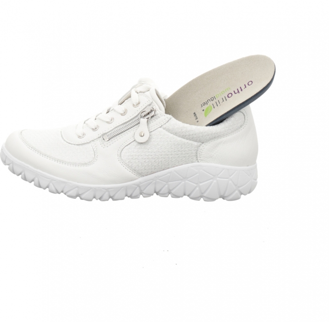 Waldläufer - Lugina H89001 Havy H-Weite weiss