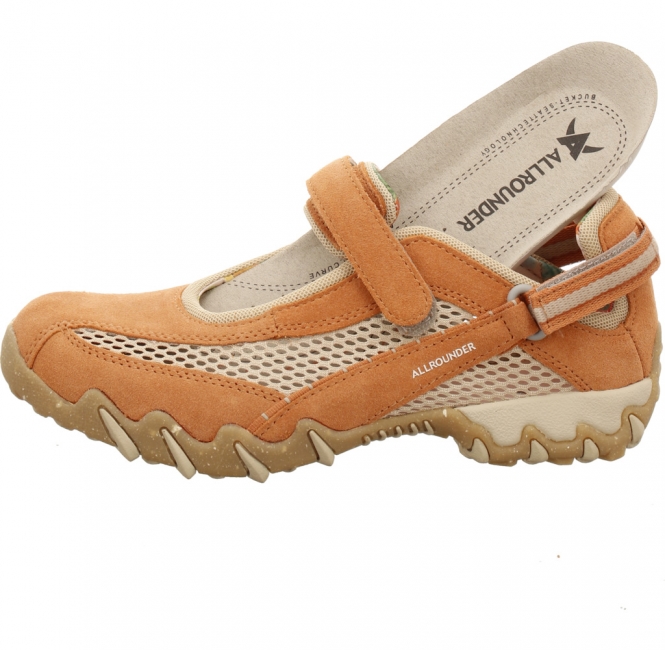Allrounder by Mephisto Niro Mesh caramello