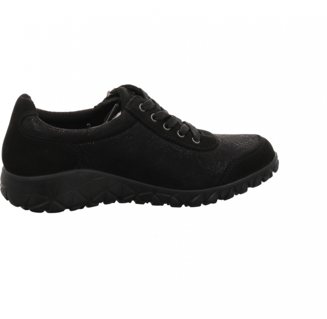 Waldläufer - Lugina H89001 Havy H-Weite black