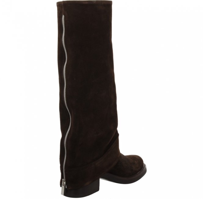 Preview: EVALUNA CH01 braun Stulpenstiefel