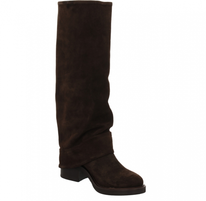 Preview: EVALUNA CH01 braun Stulpenstiefel