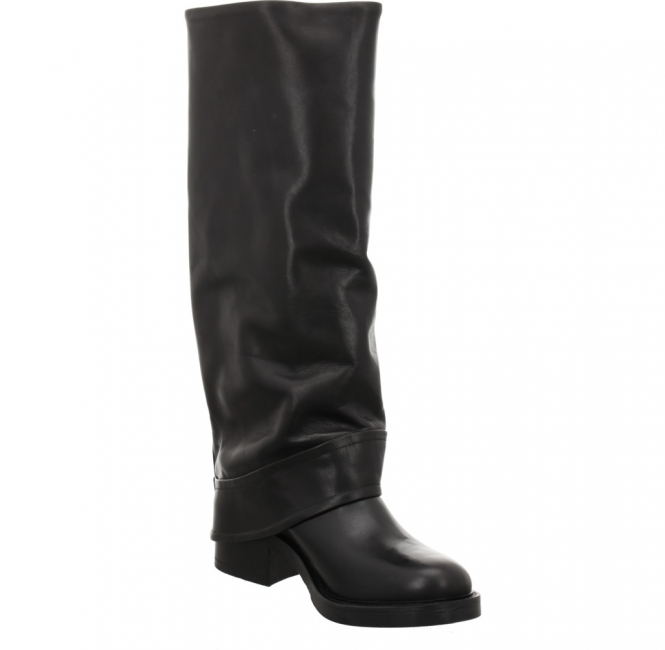 Preview: EVALUNA CH01 nero Stulpenstiefel