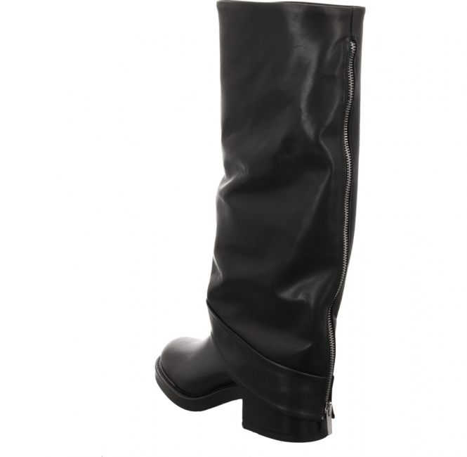 Preview: EVALUNA CH01 nero Stulpenstiefel